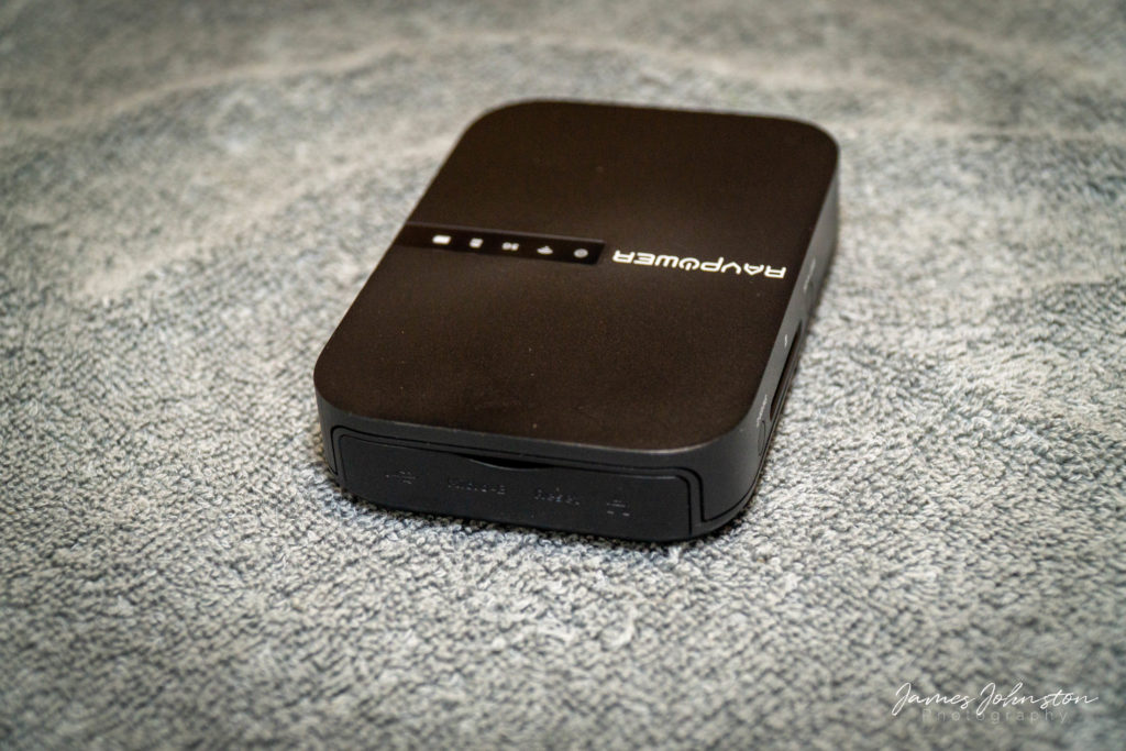  NewQ Filehub AC750 Travel Router: Portable Hard Drive SD Card  Reader & Mini WiFi Range Extender for Travel